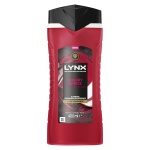 Lynx Fine Fragrance Collection Cherry Spritz Premium Body Wash Body Cleanser shower gel with a cherry, red apple & amber scent for 12 hours of freshness 400 ml