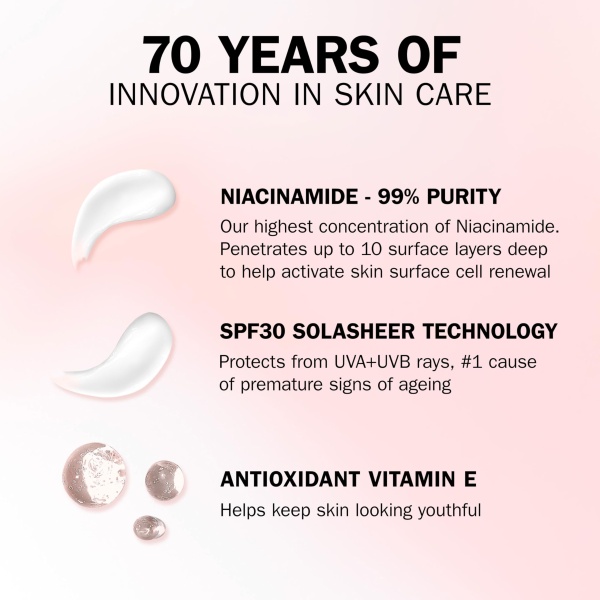 Olay Regenerist Niacinamide Day Cream Face Moisturiser SPF 30, Skincare with Niacinamide 99% Purity, Antioxidant Vitamin E, Anti Ageing Skin Care: Renews, Age Defies and Hydrates, Non-Greasy, 50ml - Image 11