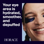 HORACE Anti-Fatigue Under-Eye Patches for Men - Dark Circle and Puffiness Reduction - Moisturising & Refreshing Hydrogel Treatment - Vegan and Silicon-free Skincare - Unscented, Pack of 5 Pairs - Image 7