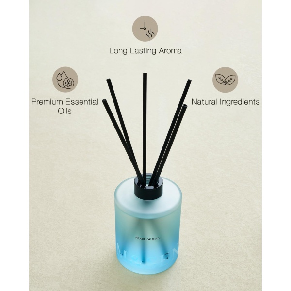 M&SENSE Citrus Ylang Large Reed Diffuser, 500ml Scented Diffuser with Sticks, Home Fragrance Gift for Bedroom, Bathroom, Office Decor, Non Toxic Long Lasting Scent for Man & Women - Image 5