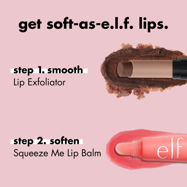 e.l.f. Squeeze Me Lip Balm, Moisturising Lip Balm For A Sheer Tint Of Colour, Infused With Hyaluronic Acid, Vegan & Cruelty-free, Honeydew - Image 3