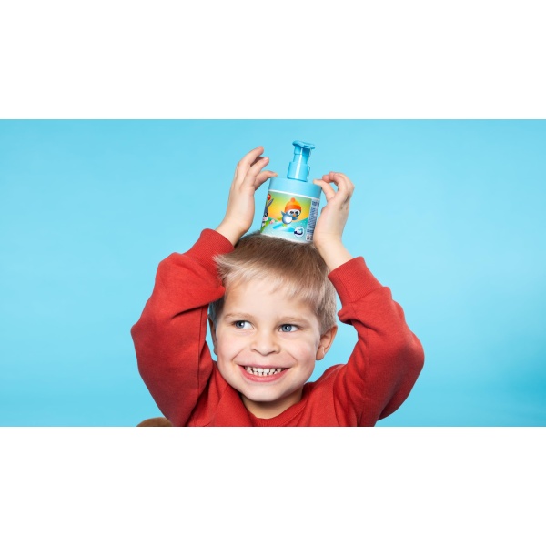 Jordan ® | Kids Toothpaste Pump | Toothpaste on a Pump Dispenser Equivalent to 3 Regular Tubes | Innovative and Convenient Solution Developed for Children | 0-5 Years | Strawberry | 1000ppm | 150 ml - Image 6