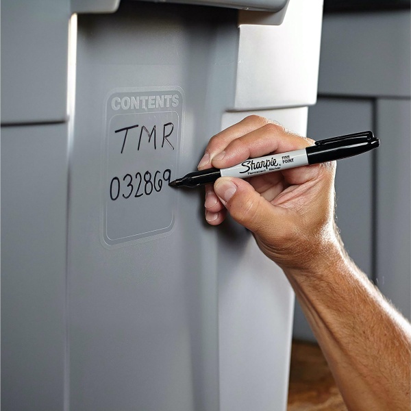 Sharpie Permanent Markers | Fine Point for Bold Details | Black Ink | 12 Marker Pens - Image 4