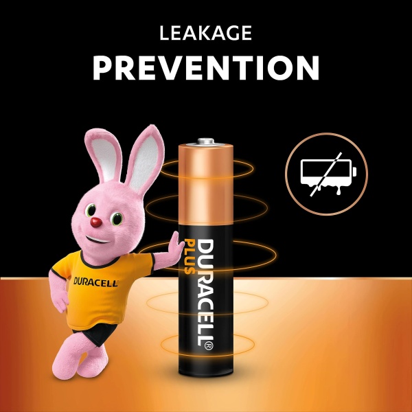 Duracell Plus AAA Batteries (12 Pack) - Alkaline 1.5V - Up To 100% Extra Life - Reliability For Everyday Devices - 0% Plastic Packaging - 10-Year Storage - LR03 MN2400 - Image 4