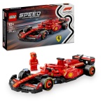LEGO Speed Champions Ferrari SF-24 F1 Race Car Toy with a Collectible Formula 1 Driver Minifigure - Model Kits for Age 10+ Year Old Boys & Girls or Adult Motorsport Fans 77242