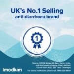 Imodium Dual Action, Diarrhoea Relief (6 Tablets), Restore Gut to Natural Rhythm, with Loperamide Hydrochloride & Simeticone, Diarrhoea Tablets for Cramping, Bloating and Wind - Image 6