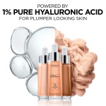 L'Oreal Paris True Match Nude Plumping Tinted Serum, 1% Hyaluronic Acid, Instantly Evens, Brightens, and Hydrates Skin, Shade 10-12, Very Deep - Image 10