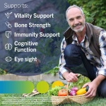 Centrum Advance 50+ Tablets Multivitamin & Mineral Supplements, with 24 essential nutrients, including vitamin D, C, Zinc, 180 ct - Image 4