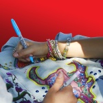 Sharpie Permanent Markers | Fine Point Colouring Pens | Assorted Colours | 24 Marker Pens - Image 2