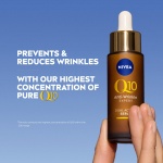 NIVEA Q10 Anti-Wrinkle Expert Dual Action Serum ​(30ml), Anti Ageing Face Serum for Women with Pure Q10, Visibly Reduces and Prevents Wrinkles - Image 7