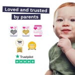 Pura Eco Nappy Pants - Size 6 (15kg+), 18 Nappies, Pull Up Disposable Baby Nappies for Sensitive & Allergy Prone Skin, Hypoallergenic, Fragrance Free, Easy-Tear Side, New Size Guide - Image 3