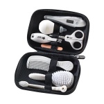 Tommee Tippee Baby Healthcare and Grooming Kit, 9x Essential Newborn Care Items for Home and Travel, Wipe-Clean and Waterproof Travel Case