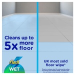 Flash Speedmop Wet Floor Cleaning Wipes, 96 Cloths (24x4), Antibac Lemon Multi-Surface, Trap & Lock Daily Dirt, Grease & Grime Without Getting Down On Your Knees ( Package may vary) - Image 6
