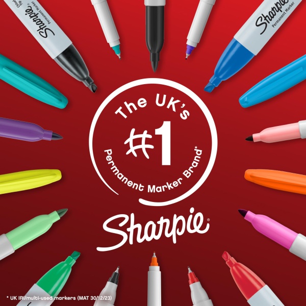 Sharpie Permanent Markers | Fine Point for Bold Details | Black Ink | 12 Marker Pens - Image 6