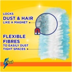Flash Duster Dust Magnet Starter Kit (1 Handle + 13 Refills), Trap & Lock Away Dirt & Hair In No Time - Image 4