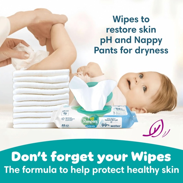 Pampers Premium Protection Nappy Pants Size 6, 132 Nappies, 14kg-19kg, Monthly Pack, With 360° Fit and Ultra-Soft Materials for Our Best Comfort & Protection - Image 4