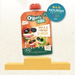 Organix Kids Mango & Apple Organic Smash Pouch 3+ Years 100 g (Pack of 6) - Image 2