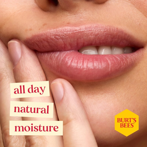 Burt's Bees Lip Balm Birthday Cake, Moisturising Lip Balm With Beeswax and Vitamin E, 100% Natural Origin, 4.25g - Image 8