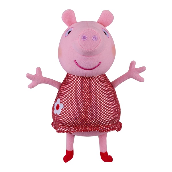 Peppa Pig, Sing With Me Peppa, Interactive Feature Plush, Musical Soft Toy with Microphone, Toys, Gift for Preschoolers - Image 6