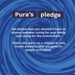 Pura Flushable Moist Toilet Tissue Wipes, 14 x 40 wipes per pack (560 Wipes) 100% Plastic Free, 99% Water Washlets, Certified Fine to Flush Biodegradable, Compostable, Vegan, Gentle, Clean, Wet Wipes - Image 3