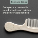 Tommee Tippee Baby Healthcare and Grooming Kit, 9x Essential Newborn Care Items for Home and Travel, Wipe-Clean and Waterproof Travel Case - Image 4
