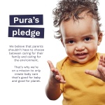 Pura Eco Nappy Pants - Size 6 (15kg+), 18 Nappies, Pull Up Disposable Baby Nappies for Sensitive & Allergy Prone Skin, Hypoallergenic, Fragrance Free, Easy-Tear Side, New Size Guide - Image 4
