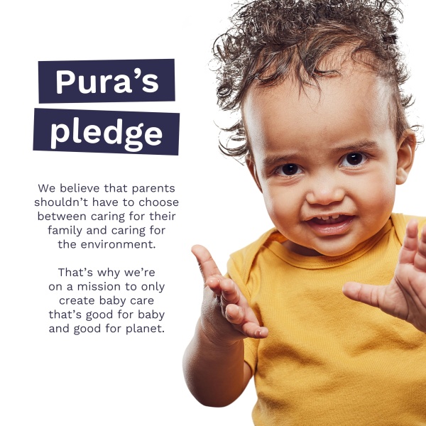 Pura Eco Nappy Pants - Size 6 (15kg+), 18 Nappies, Pull Up Disposable Baby Nappies for Sensitive & Allergy Prone Skin, Hypoallergenic, Fragrance Free, Easy-Tear Side, New Size Guide - Image 4