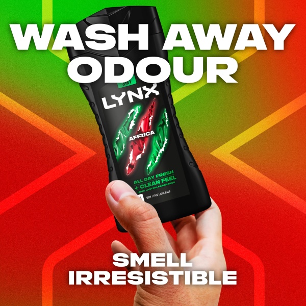 Lynx Shower Gel Africa 225 ml - Image 7