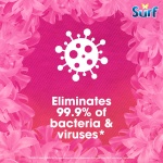 Surf Tropical Lily Concentrated Disinfectant eliminates 99.9% of germs multi-purpose cleaner for sparkling clean surfaces 240 ml - Image 4